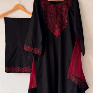 Sequence Embroidery Three Piece