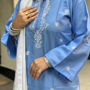 Embroidery Cotton Co-Ord Set