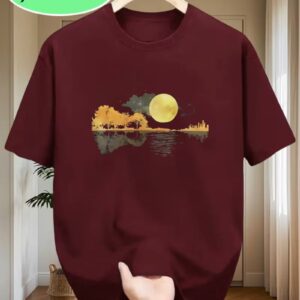 Drop Shoulder Tshirt with DTF Print