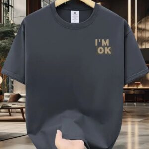 Drop Shoulder Tshirt with DTF Print