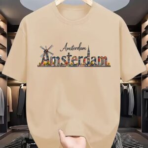 Drop Shoulder Tshirt with DTF Print