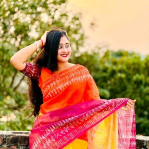 Chanderi silk sharee