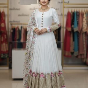 Jorjet Embroidery Party Dress