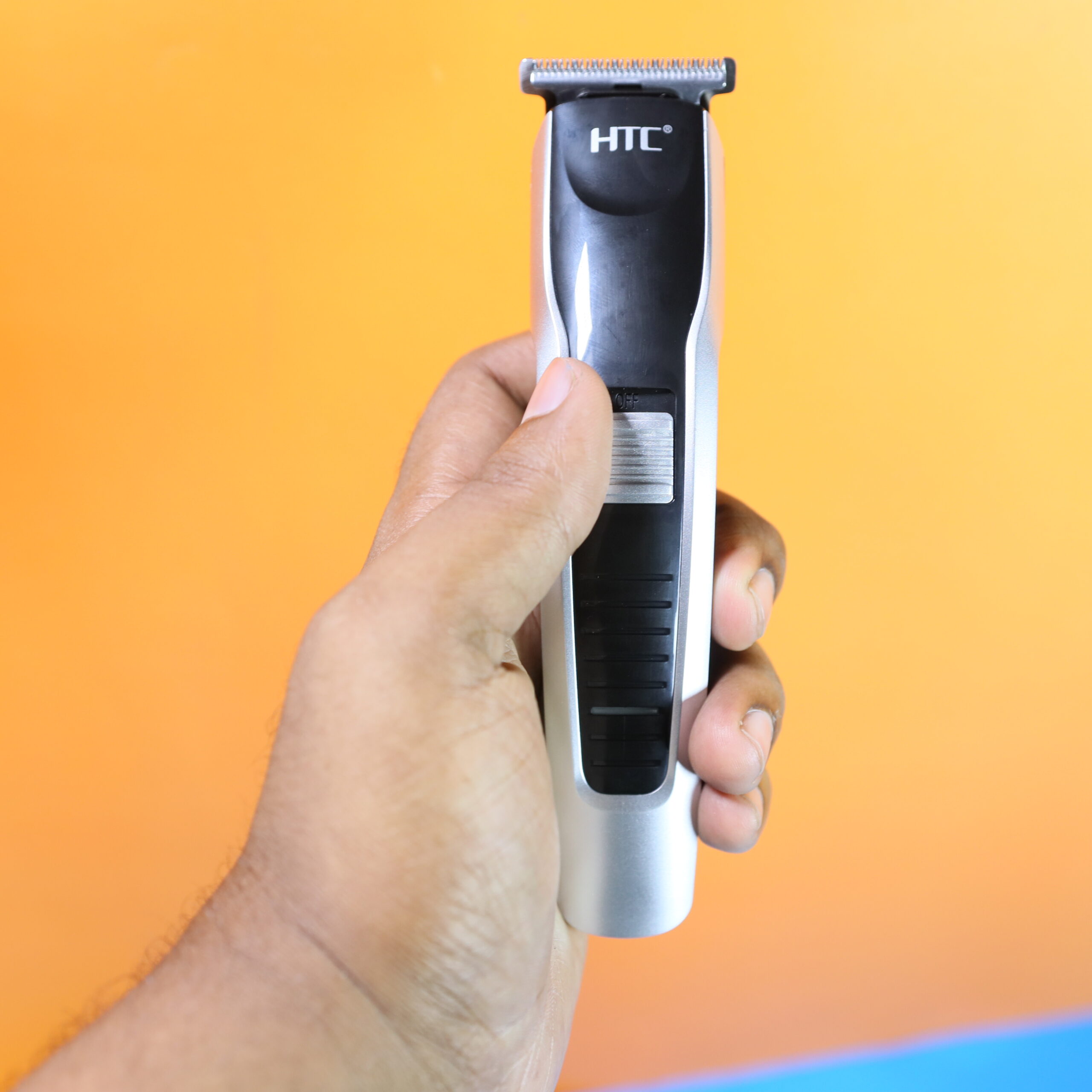 HTC AT 538 Rechargeable Hair and Beard Trimmer for Men - Image 8
