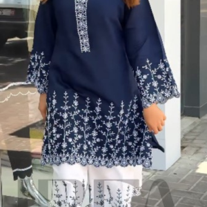 Soft Cotton Embroidery Three Piece