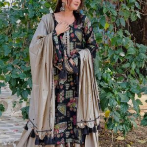 Digital Print Three Piece