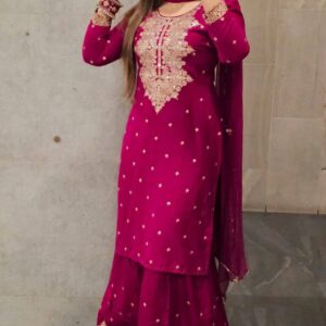 Ac Cotton Garara Three Piece