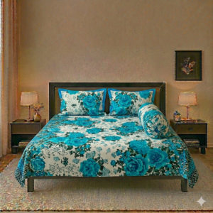 Twill cotton bed sheet 4 Pcs Set