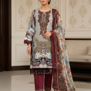 Digital Print Three Piece