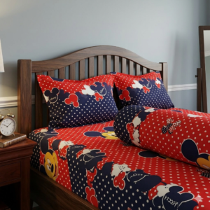 Twill cotton bed sheet 4 Pcs Set