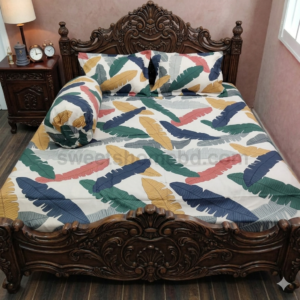 Twill Cotton Bed Sheet 4 Pcs Set