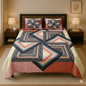 Panel Cotton Bed-sheet