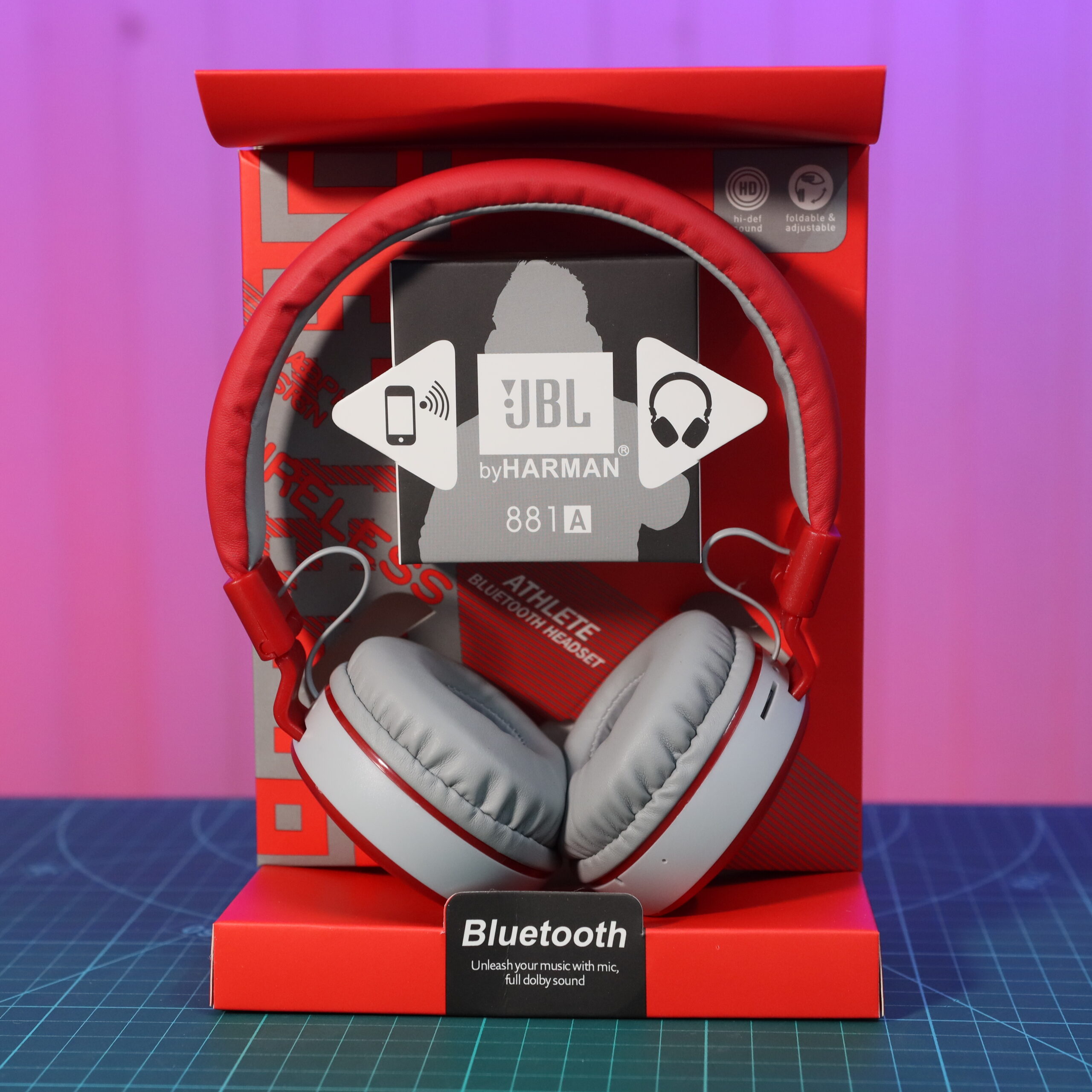 JBL Bluetooth Headphone Ms-881A Professional - Image 6