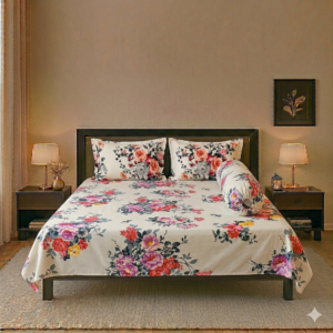 Twill cotton bed sheet