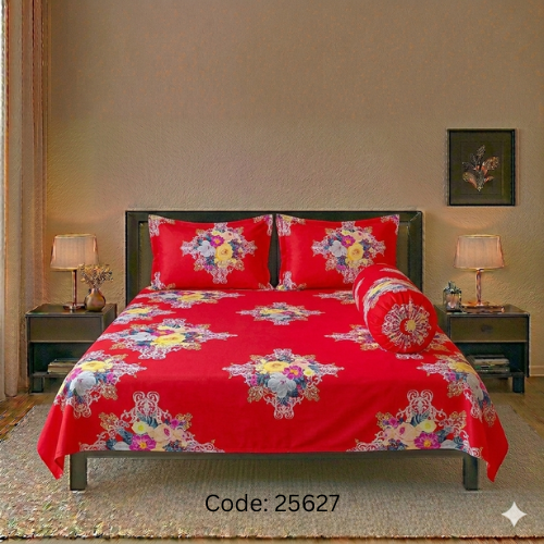 Twill cotton bed sheet