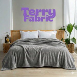 Terry Fabric Blanket 100%Cotton (7.5/8.5)Feet