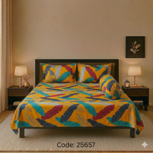 Twill cotton bed sheet